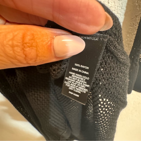 NWT- Express Netted long sleeve longline Cardigan Womans SM - Picture 6 of 7